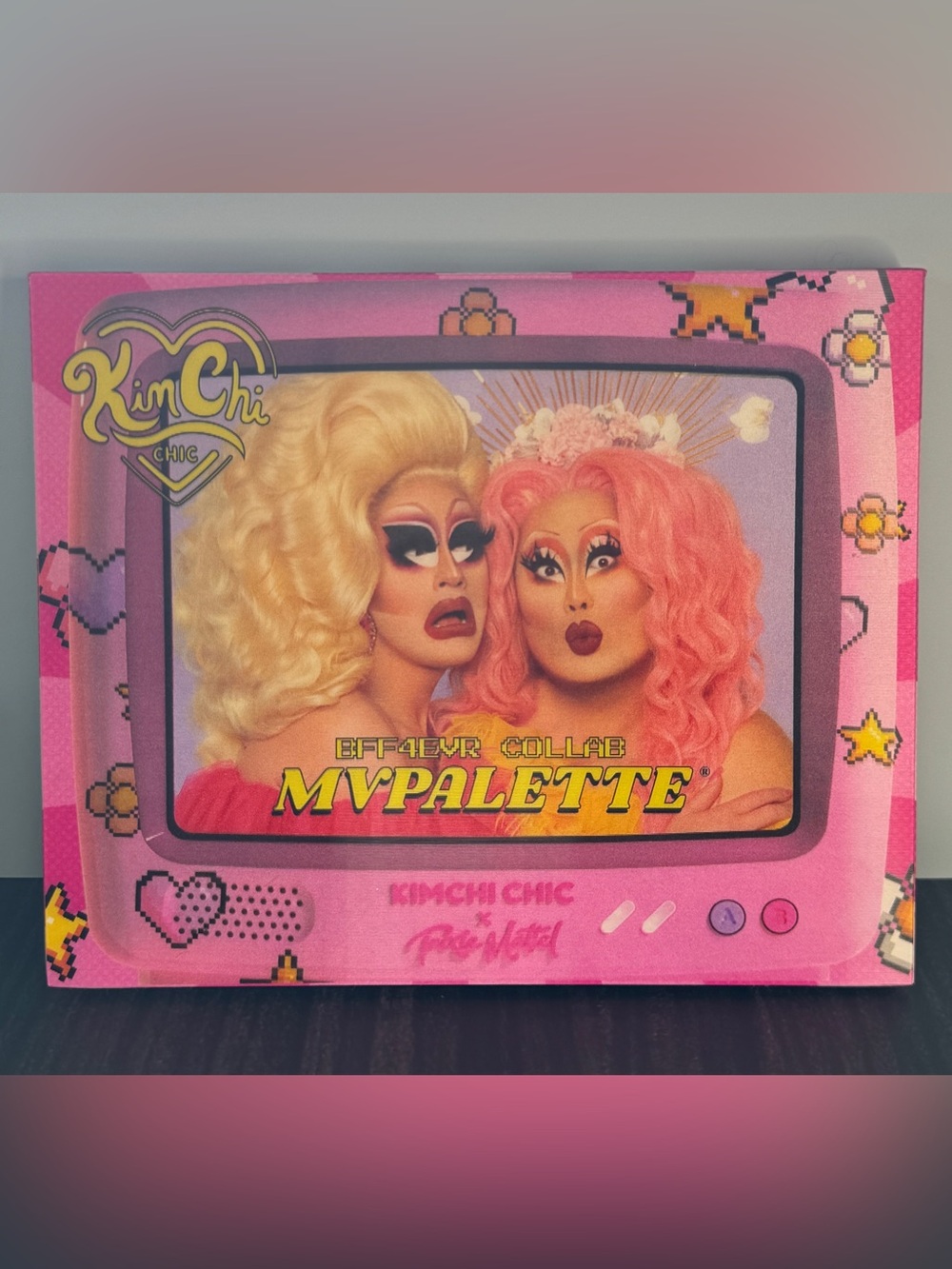 KIMCHI X TRIXIE BFF4EVR: MVPALETTE - 01 SUPERSTAR NEW WITHOUT COVER SLEEVE